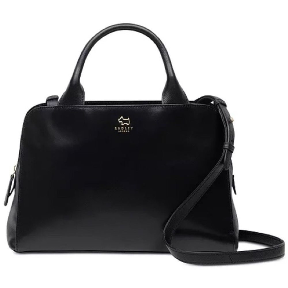 Radley London Millbank Black Leather Satchel